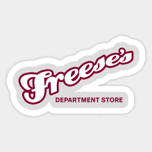 Freese's Department Store Sticker